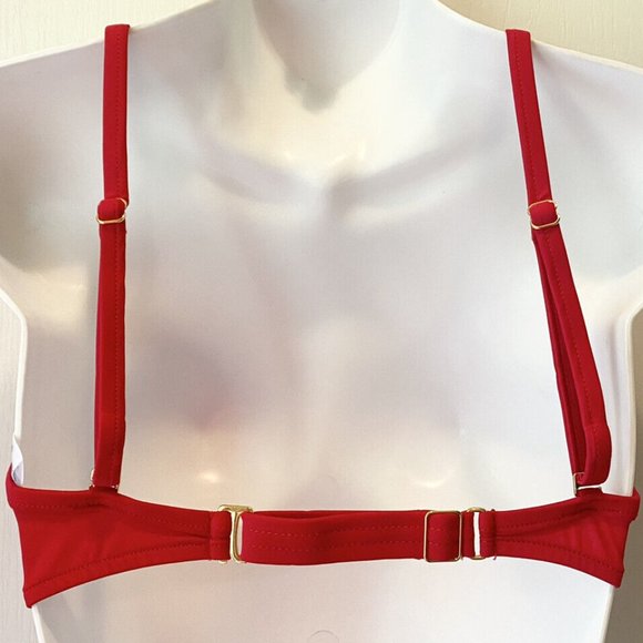 New Venus Red Lovely Lift Wrap Bikini Top Enhancer C - Picture 2 of 2